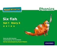 Read Write Inc. Phonics: Six Fish (Green Set 1 Storybook 3)