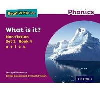 Read Write Inc. Phonics: What Is It? (Purple Set 2 Non-Fiction 4)