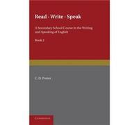 Read Write Speak Volume 2 - C. D. Poster - Cambridge University Press - Livre en Anglais - Paperback C. D. PosterC. D. Poster (Auteur)