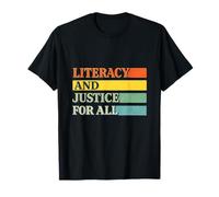 Readers Movement Alphabétisation et Justice pour l'égalité Humaine T-Shirt