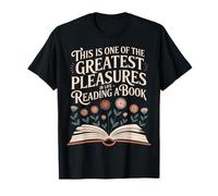 Reading a Book One of Life's Greatest Pleasures - T-Shirt