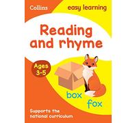 Reading and Rhyme: Ages 3-5