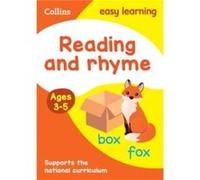 Reading and Rhyme Ages 35 by Collins Easy Learning Paperback Book Collins Easy Learning, (Auteur)