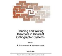 Reading And Writing Disorders In Different Orthographic Systems