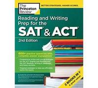 Reading and Writing Prep for the SAT and ACT (College Test Prep) - [Version Originale] Inconnu (Auteur)