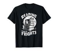 Reading Between The Frights Jeu de Mots Amusant pour Halloween T-Shirt