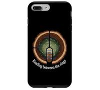 Reading Between The Rings Tree Ring Nature Art Coque pour iPhone 7 Plus/8 Plus