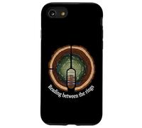 Reading Between The Rings Tree Ring Nature Art Coque pour iPhone SE (2020) / 7/8