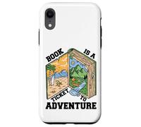Reading Book is a Ticket to Adventure - Rat de bibliothèque Avid Reader Coque pour iPhone XR
