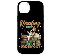 Reading Buddy Always underfoot Coque pour iPhone 14 Plus