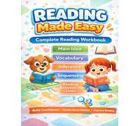 Reading Comprehension Made Easy: Complete 8.5x11 Large Print Workbook for Kids Ages 7-10 to Build Confidence, Improve Understanding, and Master Reading Skills at Home or School!