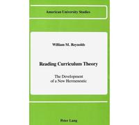 Reading Curriculum Theory
