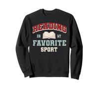 Reading Favorite Sport Book Reader Livre Nerd Book Reading Sweatshirt