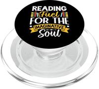 Reading Fuel for The Imaginative Soul PopSockets PopGrip pour MagSafe