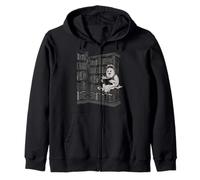 Reading Ghost - Spooky Library Halloween Tee Sweat à Capuche