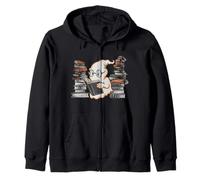 Reading Ghost - Spooky Library Halloween Tee Sweat à Capuche