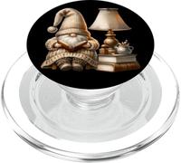 Reading GNOME Graphic for Women Men and Teachers Funny Book PopSockets PopGrip pour MagSafe