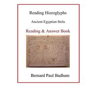 Reading Hieroglyphs - Ancient Egyptian Stela: Reading & Answer Book