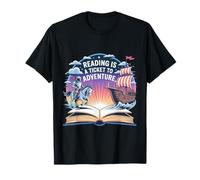 Reading Is A Ticket To Adventure T-shirt pour amoureux des livres T-Shirt