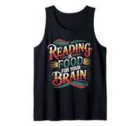 Reading is Food for Your Brain Lecteur Hobby BIBLAIRE - Débardeur