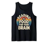 Reading is Food for Your Brain Lecteur Hobby BIBLAIRE |- Débardeur