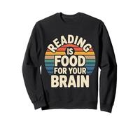 Reading is Food for Your Brain Lecteur Hobby BIBLAIRE |- Sweatshirt