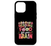 Reading is Food for Your Brain Livres pour Enfants Personnages Coque pour iPhone 12 Pro Max