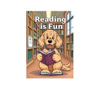 Reading Is Fun with CoCo Chanel: A Goldendoodle Coloring Adventure for Little Readers