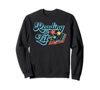 Reading is Lit, pour Hommes, Femmes, Enfants, Lecture, drôle, Amoureux des Livres Sweatshirt