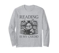 Reading Is My Cardio Manche Longue