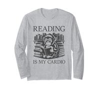 Reading Is My Cardio Manche Longue