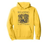 Reading Is My Cardio Sweat à Capuche