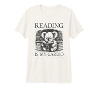 Reading is My Cardio T-Shirt Haut de Gamme