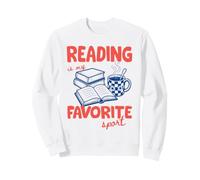 Reading is My Favorite Sport Book Lover Bookish Reader Sweatshirt