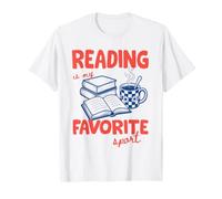 Reading is My Favorite Sport Book Lover Bookish Reader T-Shirt