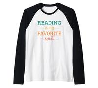Reading Is My Favorite Sport Manche Raglan