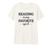 Reading is My Favorite Sport T-Shirt Haut de Gamme