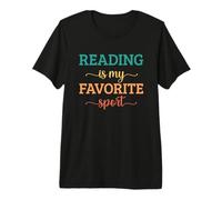Reading is My Favorite Sport T-Shirt Haut de Gamme