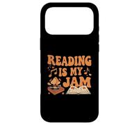 Reading is My Jam Book Lover Groovy Music Notes Retro Coque pour iPhone 17 Pro Max