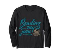 Reading is My Jam Reading Presents for Book Lovers Library Manche Longue