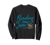 Reading is My Jam Reading Presents for Book Lovers Library Sweatshirt