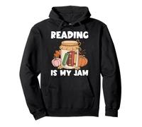 Reading is my jam - T-shirt pour les amateurs de livres et lecteurs de vers de livres Sweat à Capuche