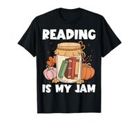 Reading is my jam - T-shirt pour les amateurs de livres et lecteurs de vers de livres T-Shirt