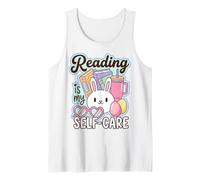 Reading is My Self Care Book Lover Quote Débardeur