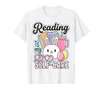 Reading is My Self Care Book Lover Quote T-Shirt