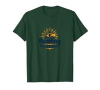 Reading is My Superpower Library Cadeau pour Amoureux de Livres T-Shirt, Homme, Vert Forêt, 3XL