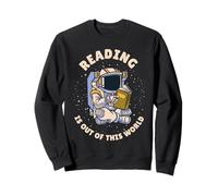 Reading is Out of This World Livre Spatial Citation Sweatshirt