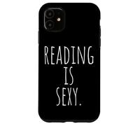 Reading Is Sexy Livres Rat de Bibliothèque Lecteur Passionné Coque pour iPhone 11