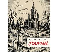 Reading Journal: Cute Haunted House | 50 Book Reviews | Color your own Tracker | TBR List | Psychological Thriller, Suspense, Mystery, "Whodunit", ... pages, 7.5 x 9.25, For kids, teens and adults