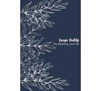 Reading Journal - Escape Reality | 6"x9" | 55 Book Reviews, 2 Book Challenges and More!